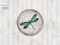 Motiv-Cabochons 49120-1 Einzelset  12mm (1 Paar)